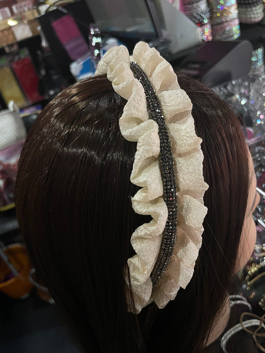 Diademas diseños brillosos con tela - Bling Bling
