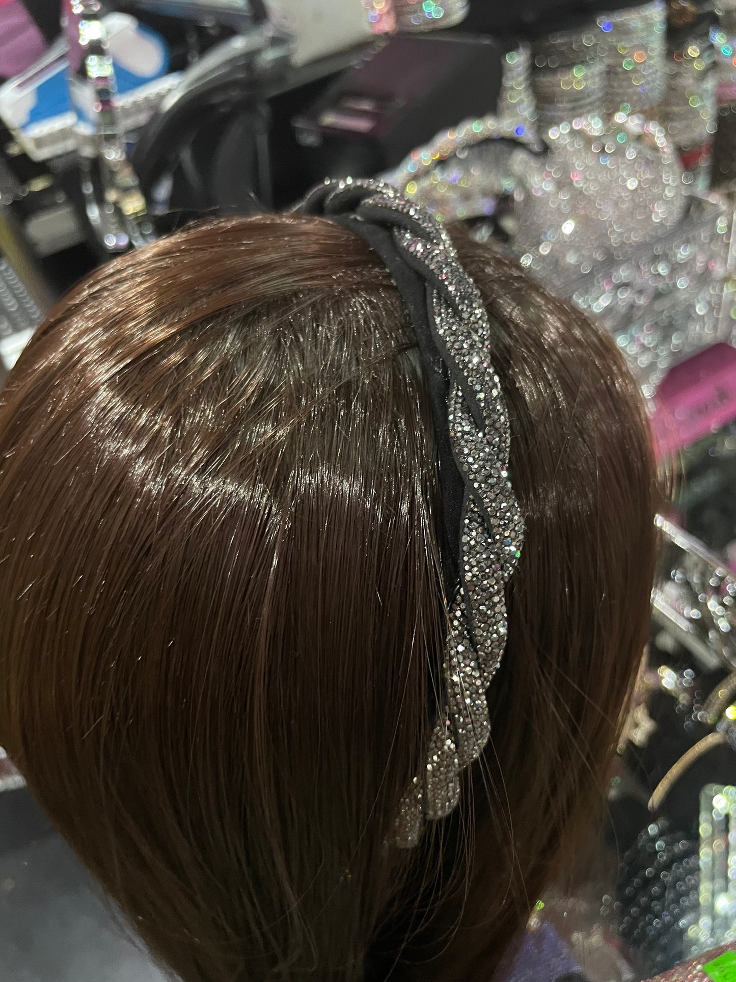 Diadema trenzada mediana - Bling Bling