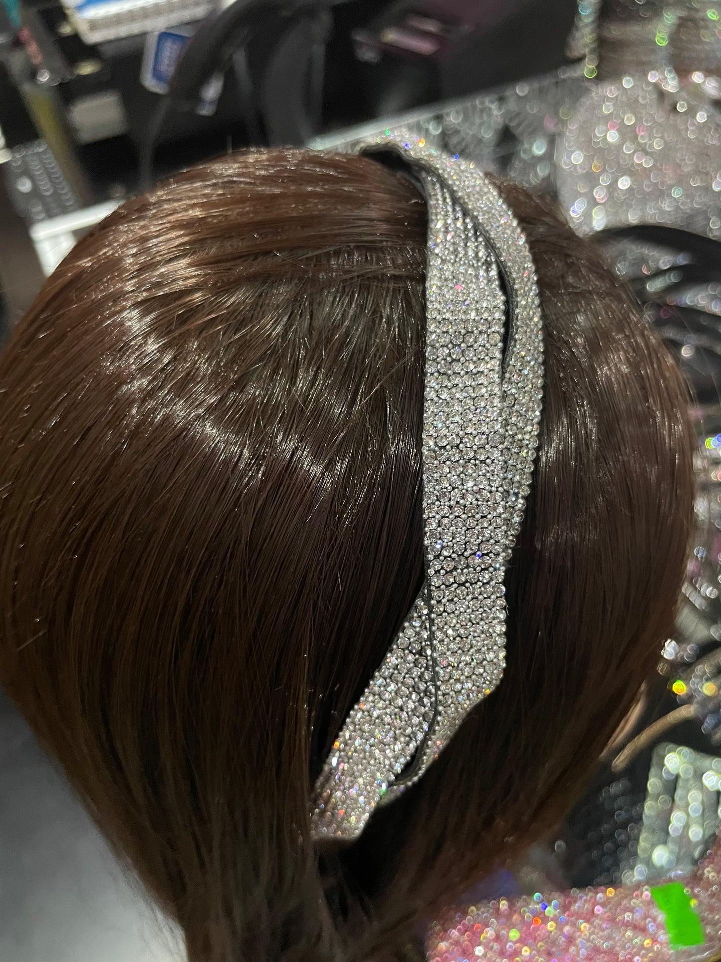 Diadema torcido brilloso - Bling Bling