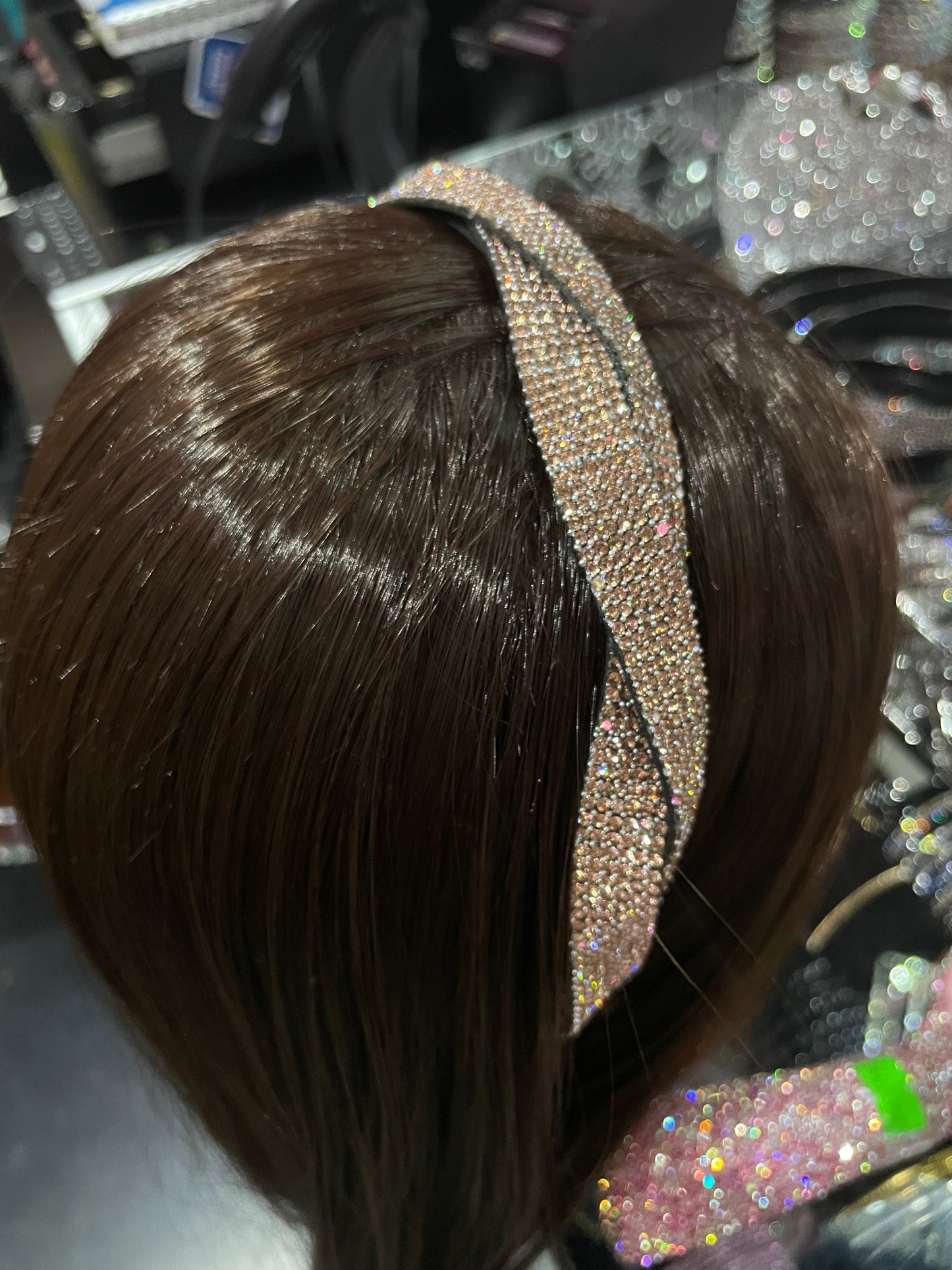 Diadema torcido brilloso - Bling Bling