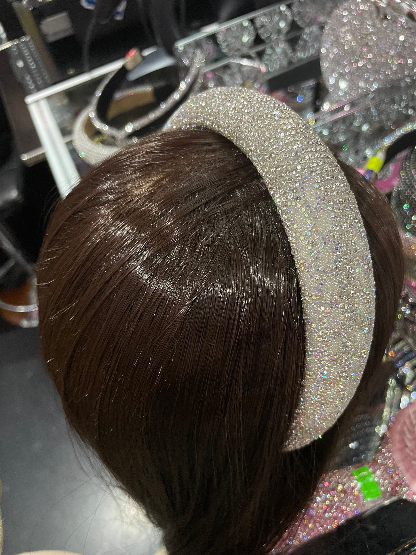 Diadema alta decorada - Bling Bling