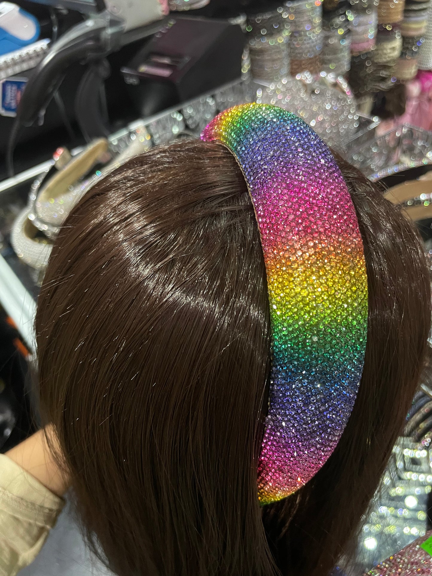Diadema alta decorada - Bling Bling