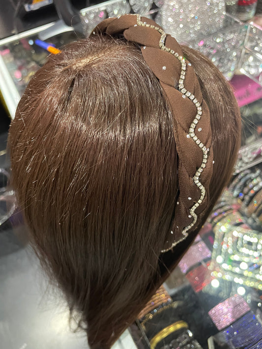 Diadema gruesa decorada - Bling Bling