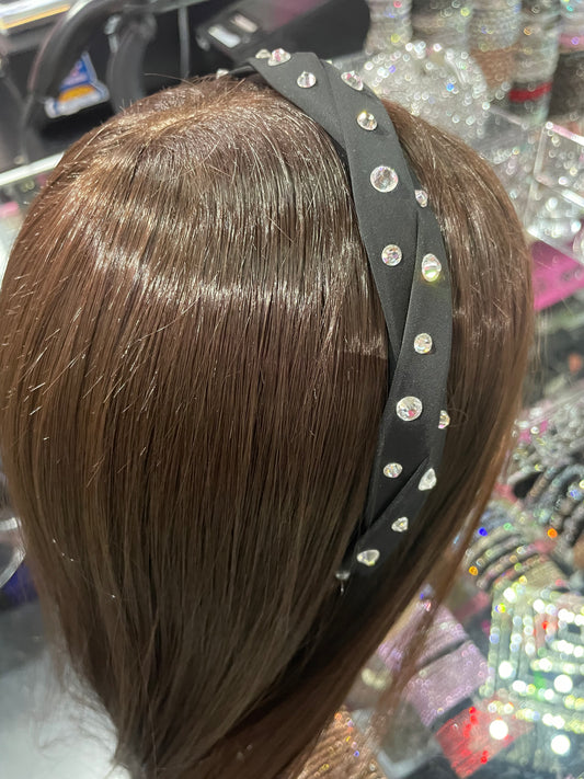 Diadema decorada de tela - Bling Bling