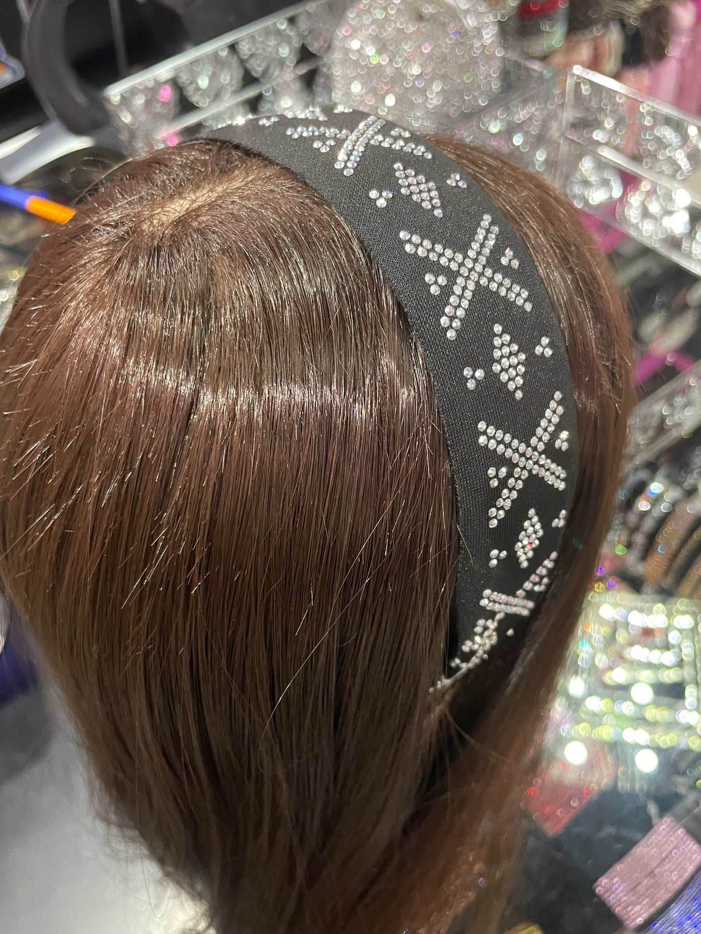 Diadema decorada gruesa - Bling Bling
