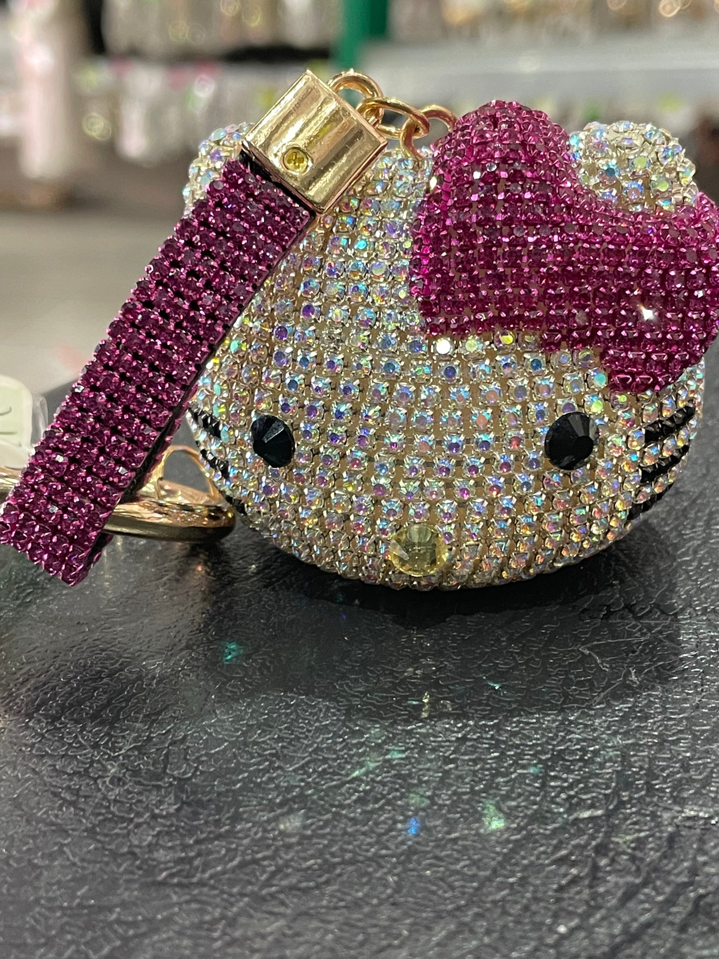 Llavero hello kitty - bling bling