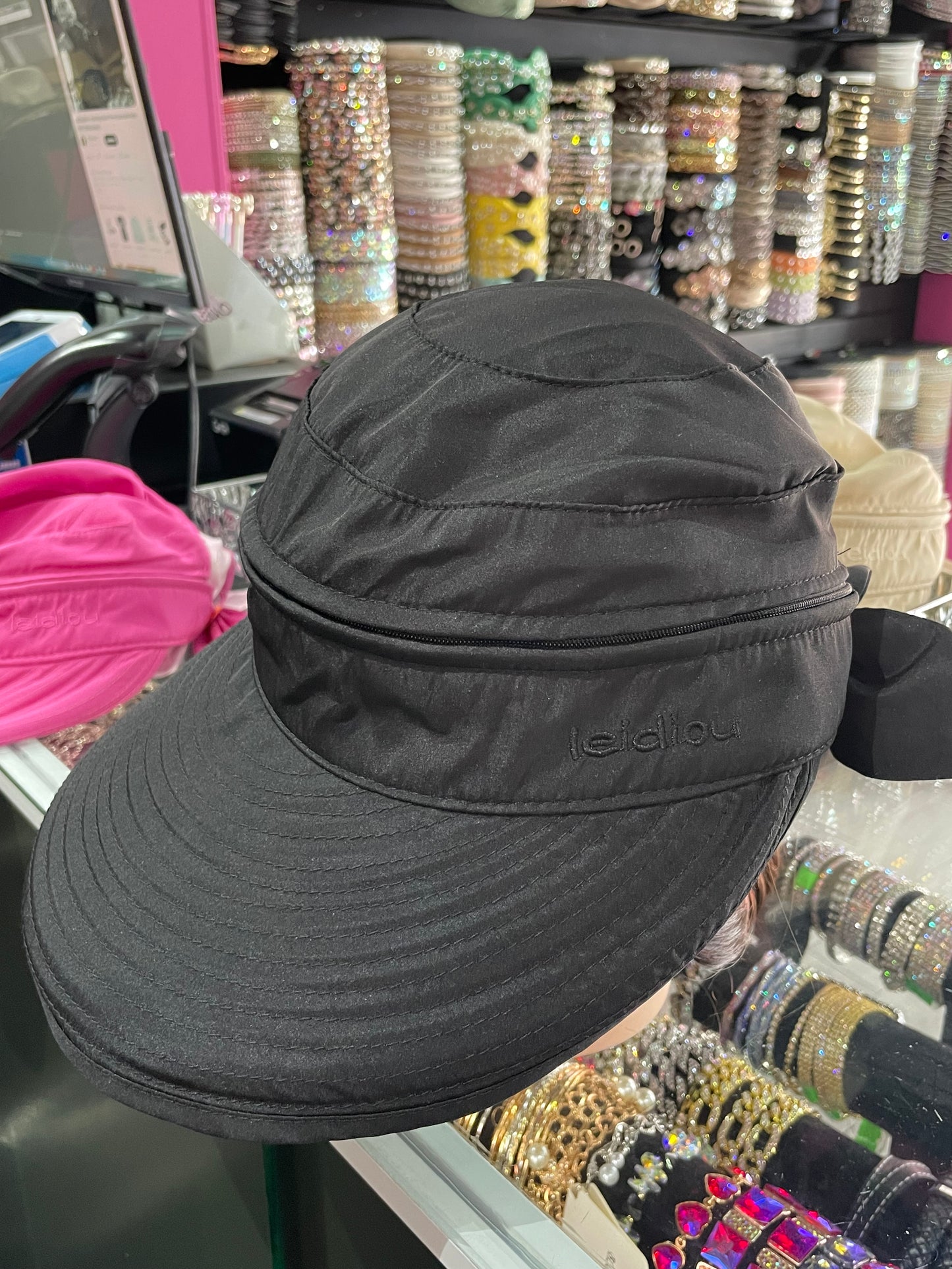 Visera desmontable - bling bling