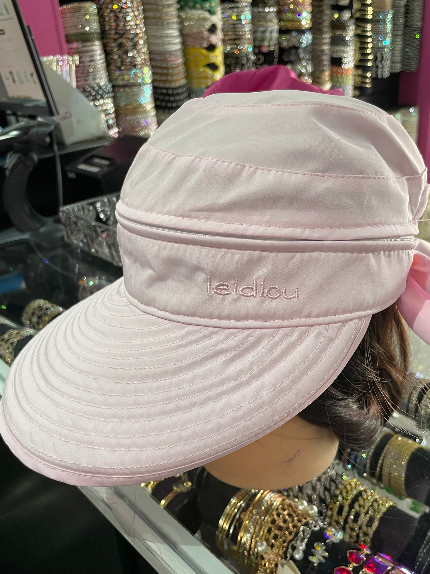 Visera desmontable - bling bling
