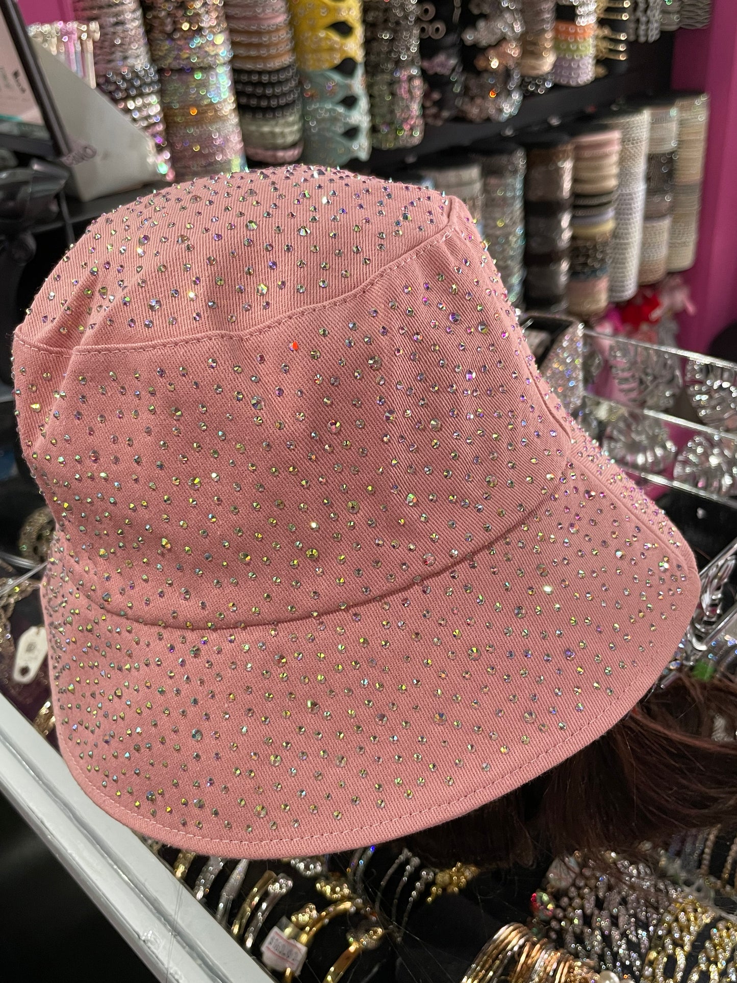 Sombrero decorado - bling bling