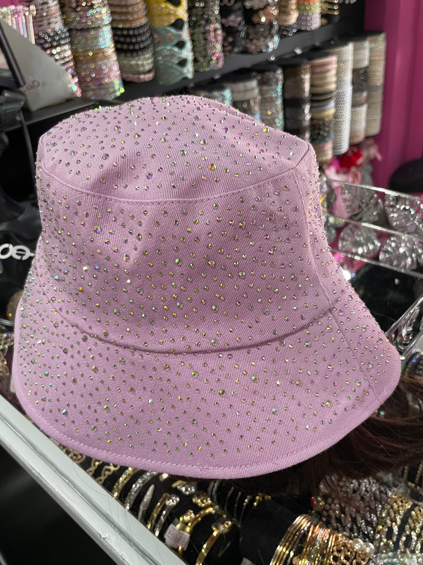 Sombrero decorado - bling bling