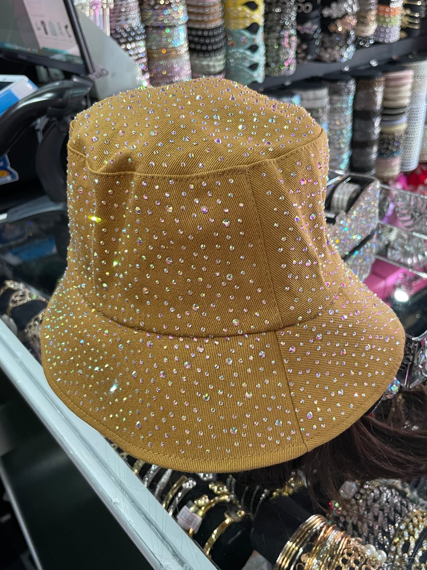Sombrero decorado - bling bling