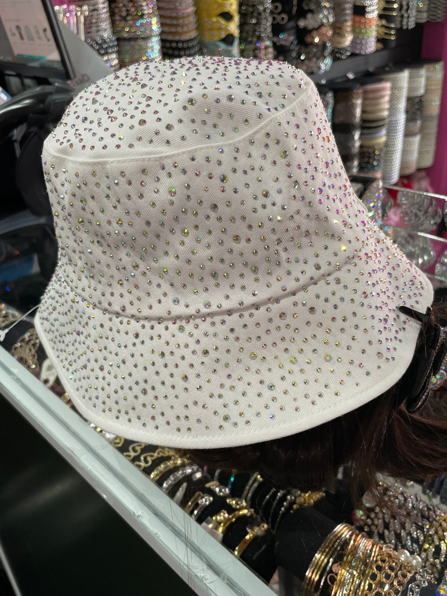 Sombrero decorado - bling bling