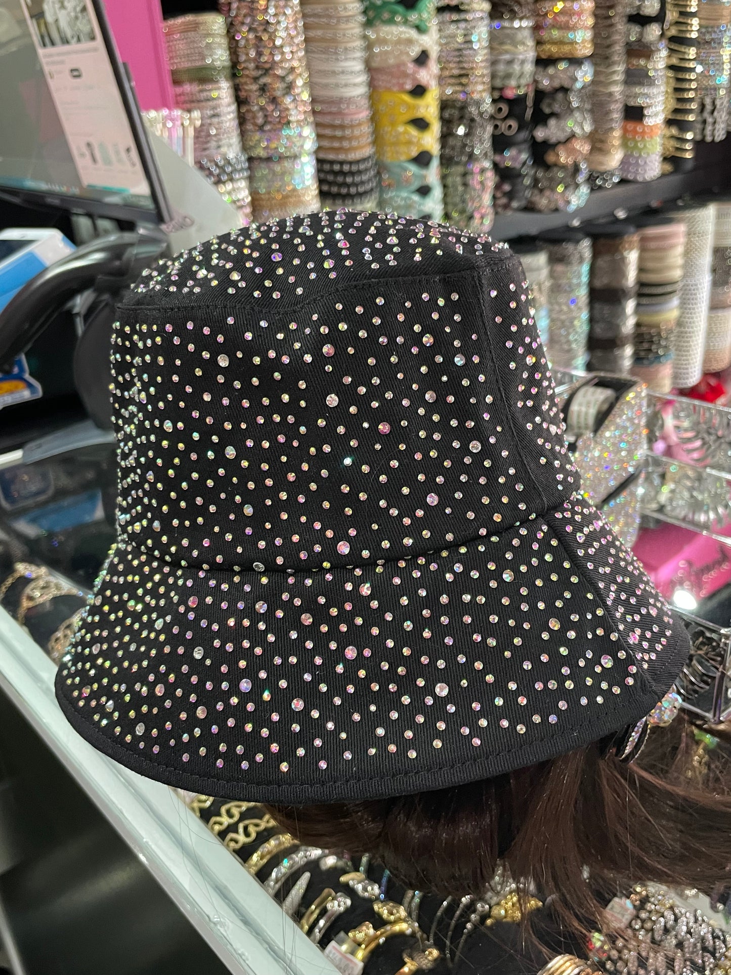 Sombrero decorado - bling bling