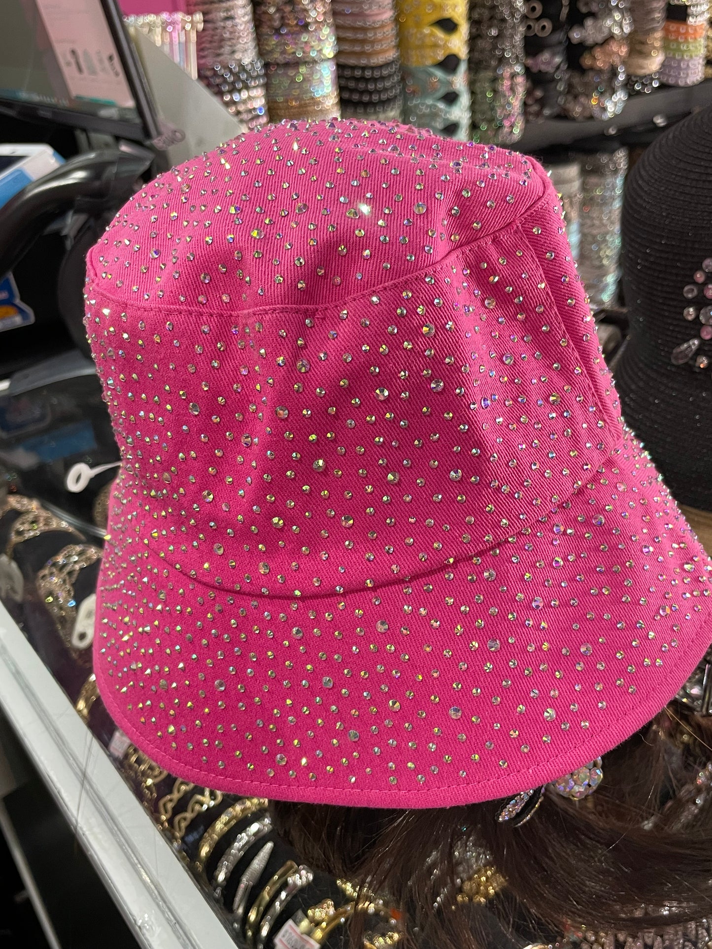 Sombrero decorado - bling bling