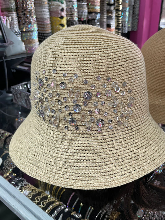 Sombrero decorado - bling bling