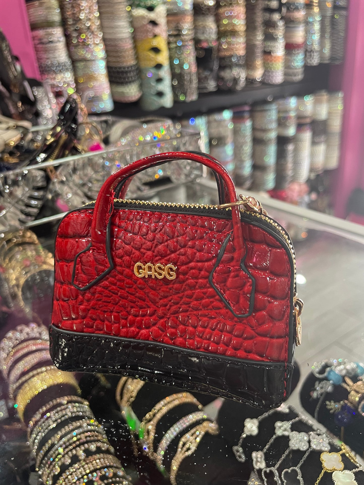 Monedero mini bolso - Cristal
