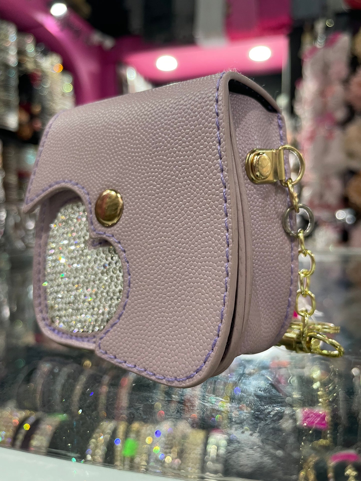 Monedero de corazón - Cristal