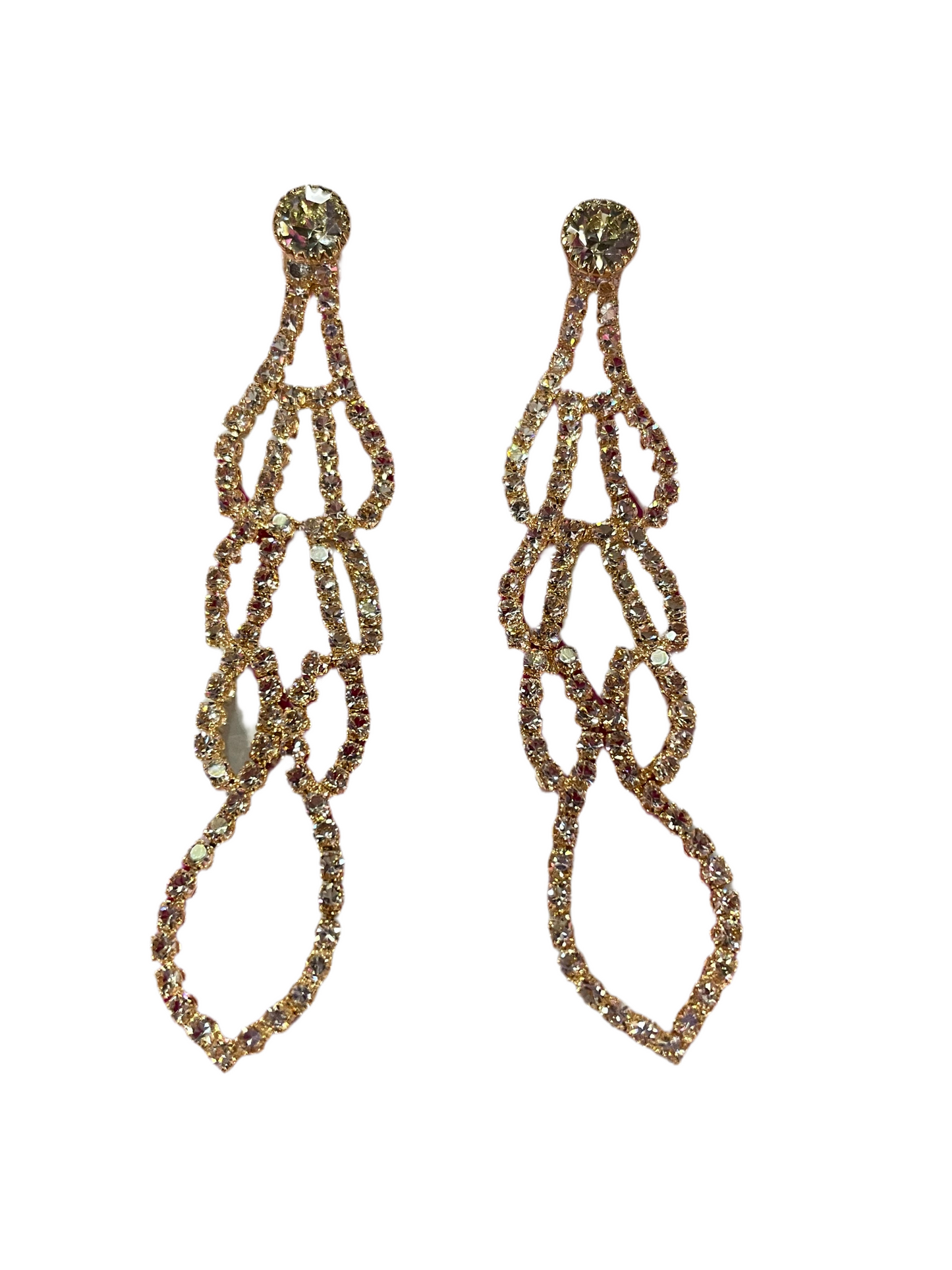 Aretes largos de Fiesta - Bling Bling
