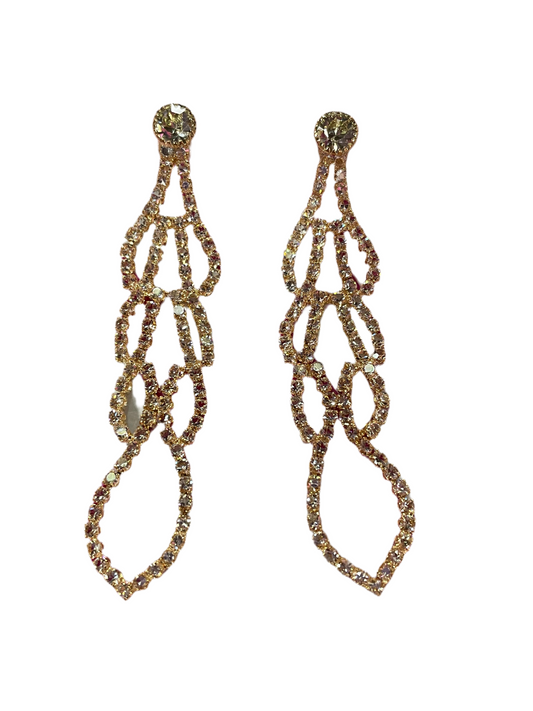 Aretes largos de Fiesta - Bling Bling