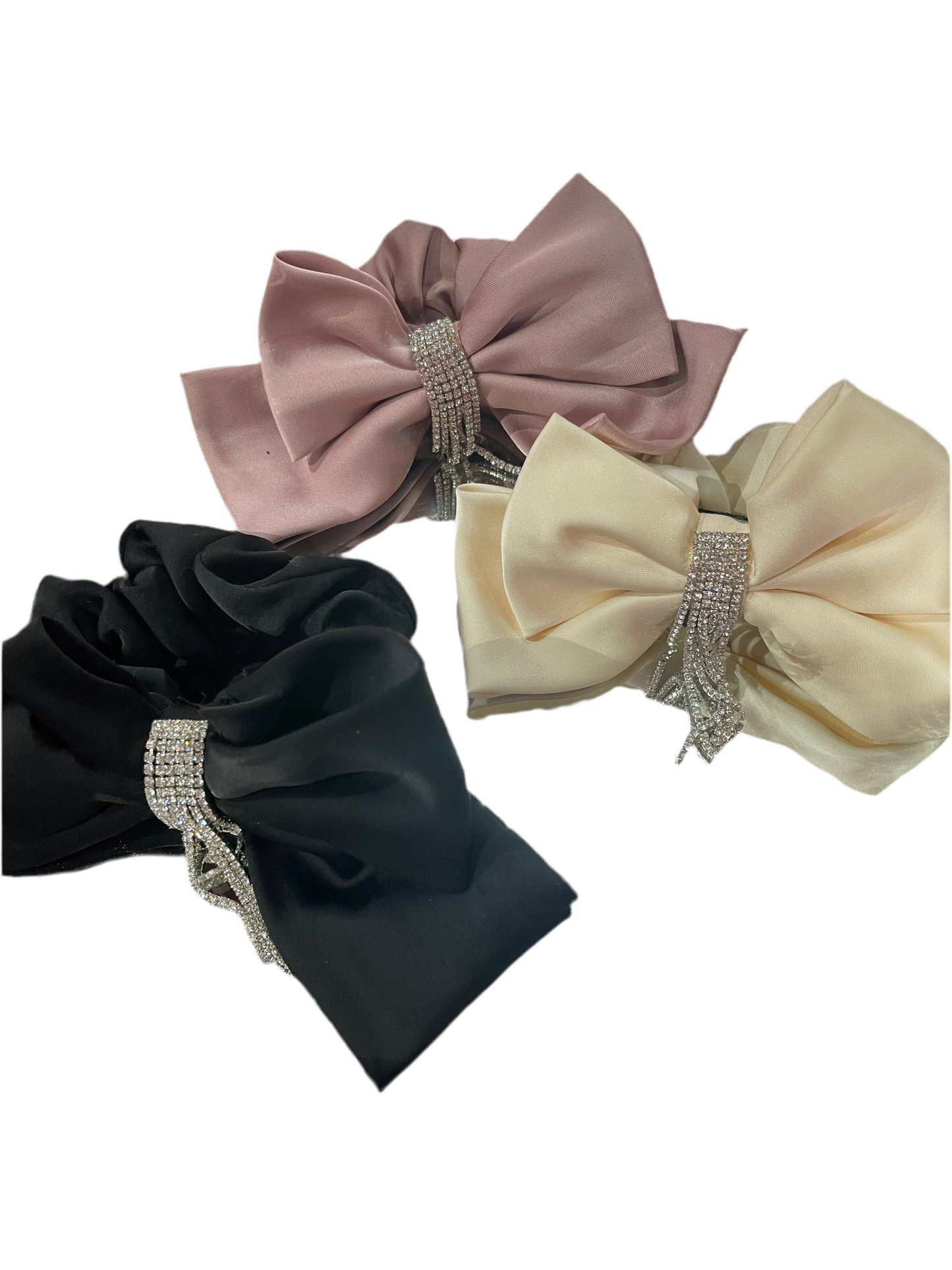 Scrunchies con moño