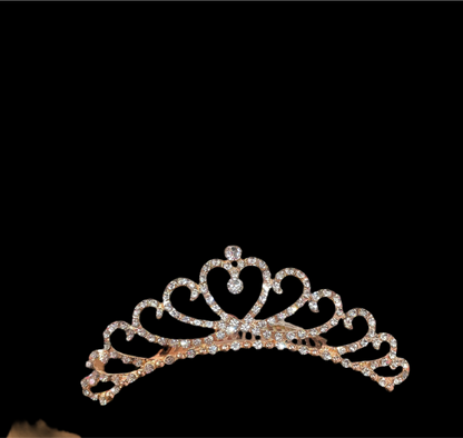 Peineta princesa dorada A432