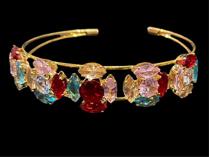 Pulsera con Zirconia de Colores - Bling Bling