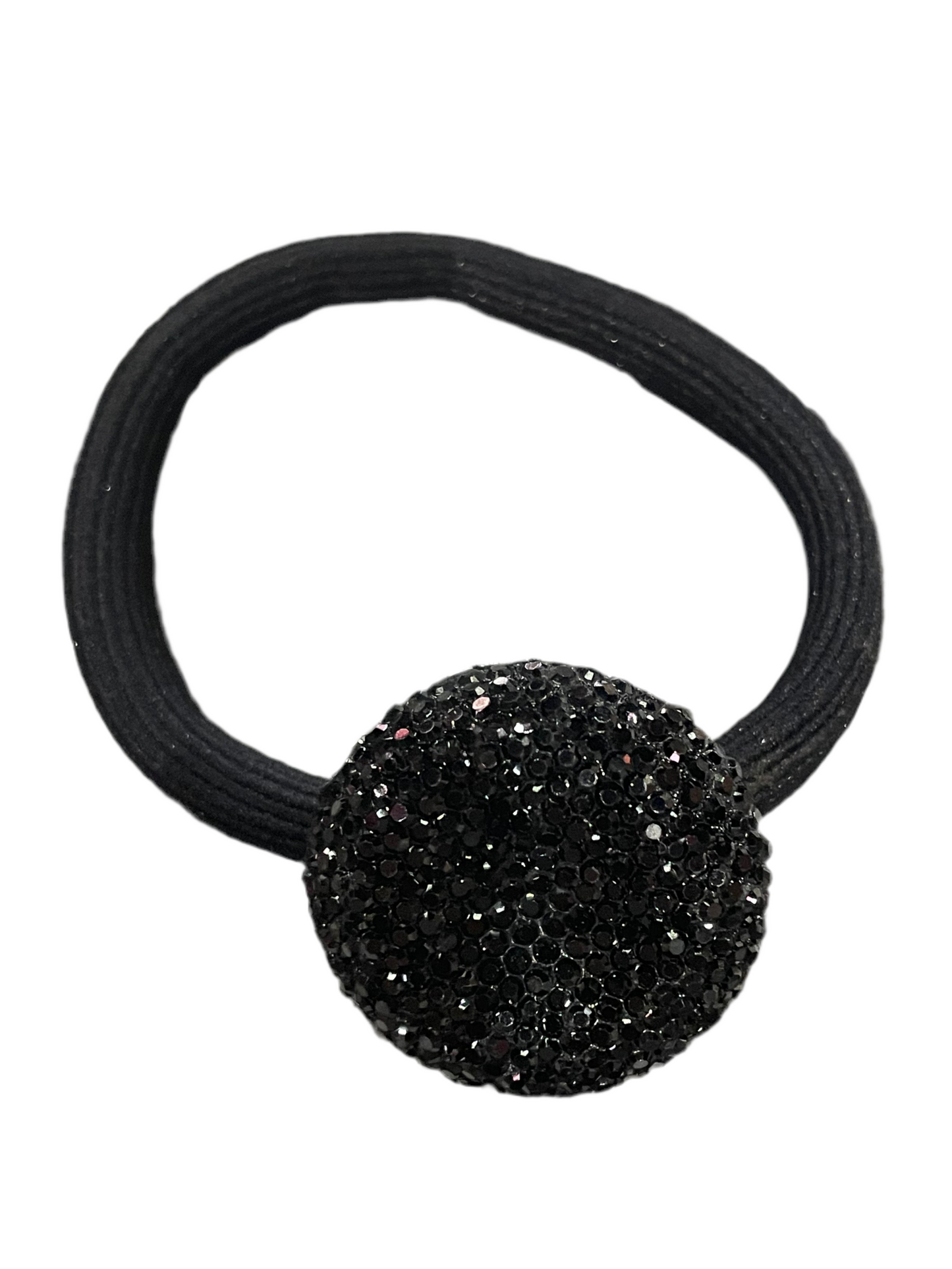 Liga para el cabello con adorno en forma circular - Bling Bling