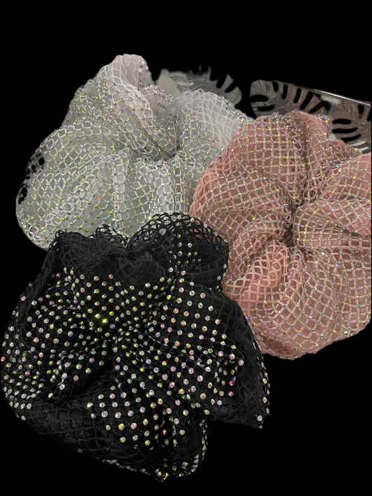 Scrunchie grande brilloso
