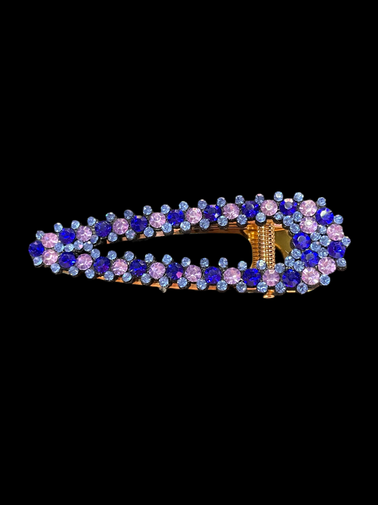 Broche dorado decorado