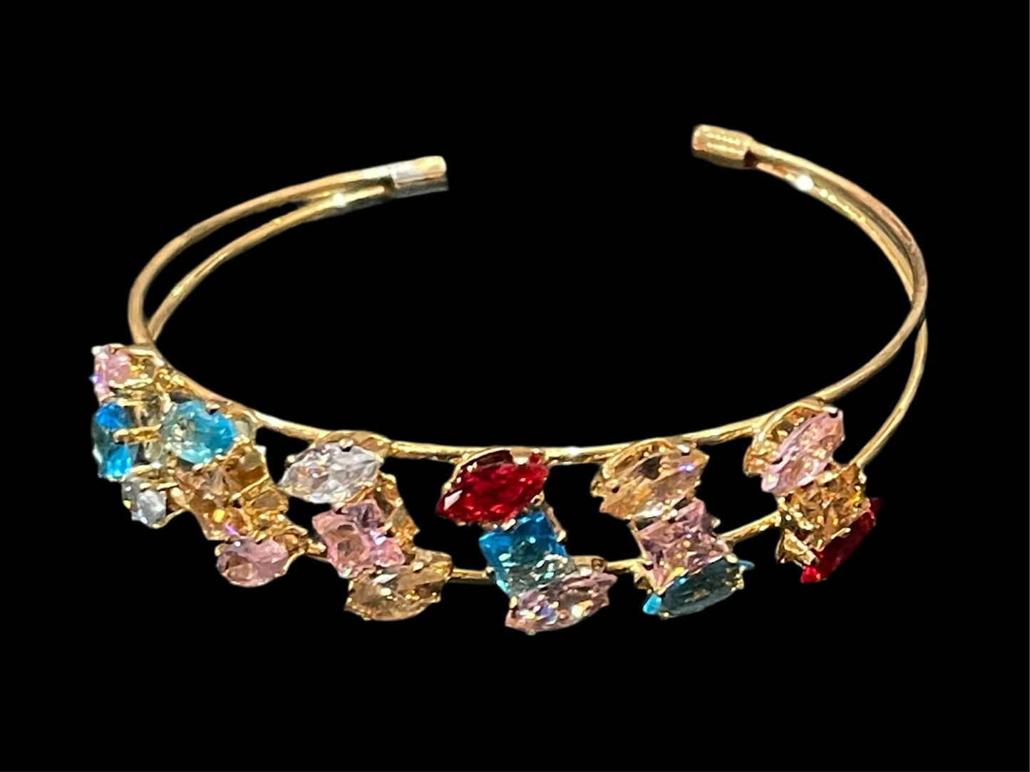 Pulsera con Zirconia de Colores - Bling Bling