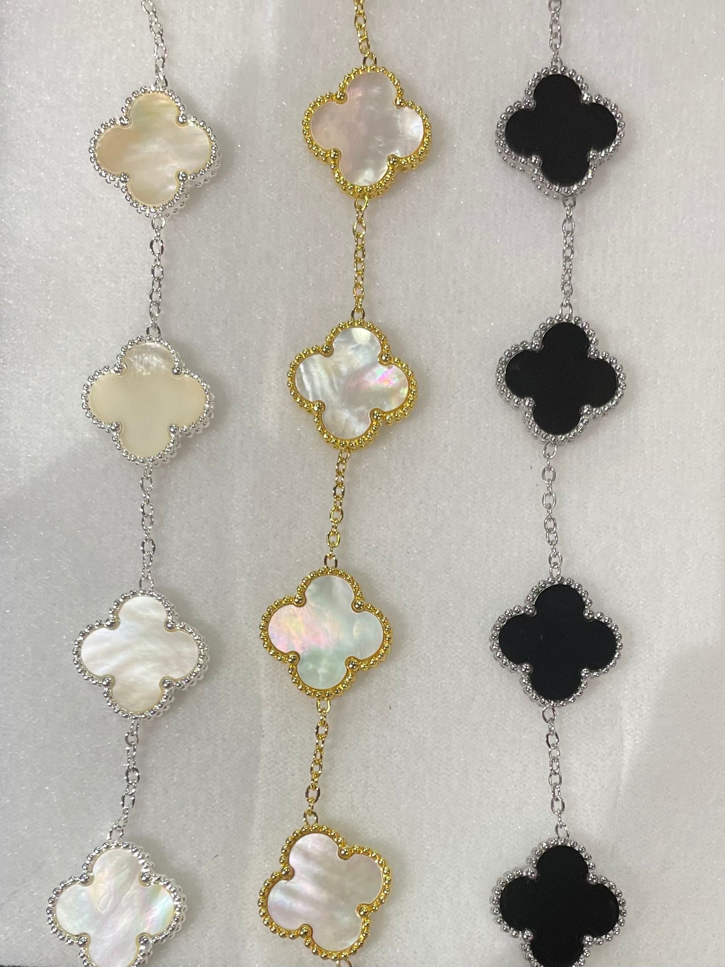 Pulsera tipo Van Cleef en Acero Inoxidable - Bling Bling
