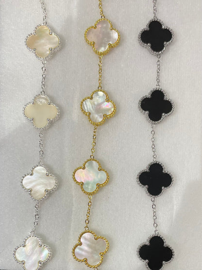 Pulsera tipo Van Cleef en Acero Inoxidable - Bling Bling