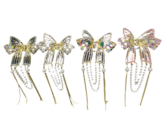 Pinza con Moño Grande - Bling Bling