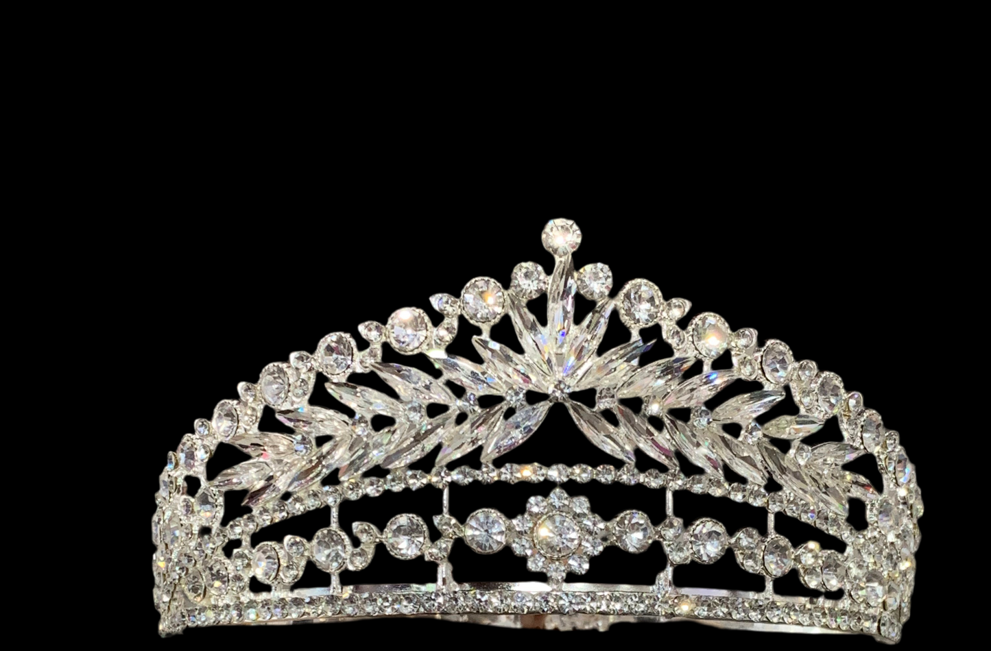 Corona princesa plateada -