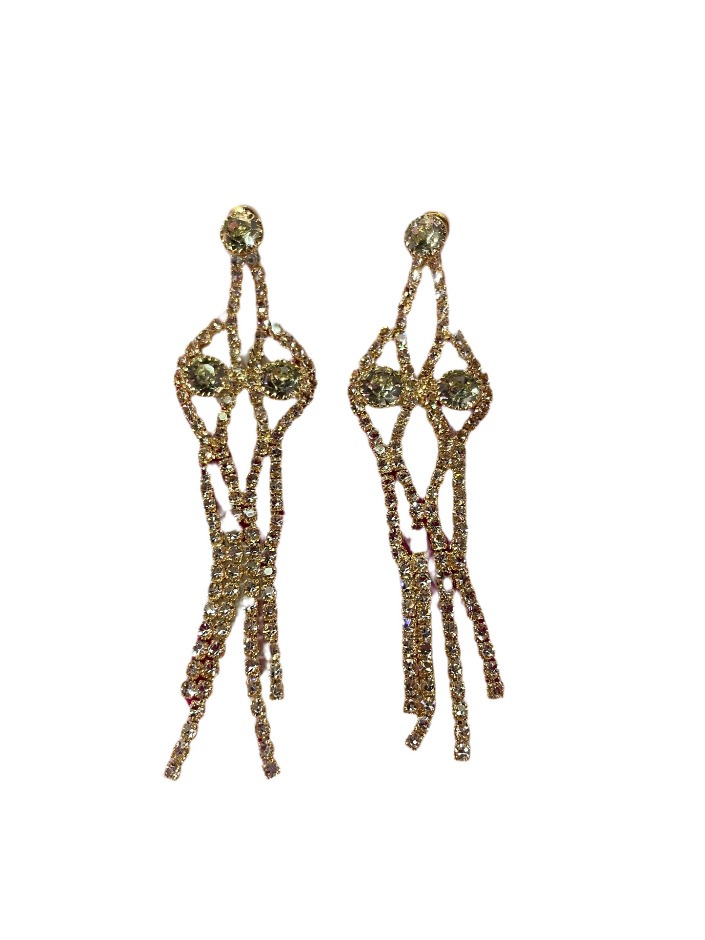Aretes largos de Fiesta - Bling Bling