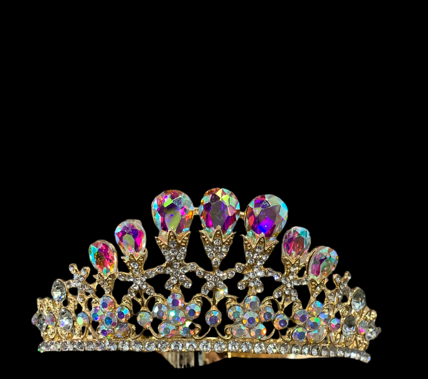Corona princesa dorada - bling bling