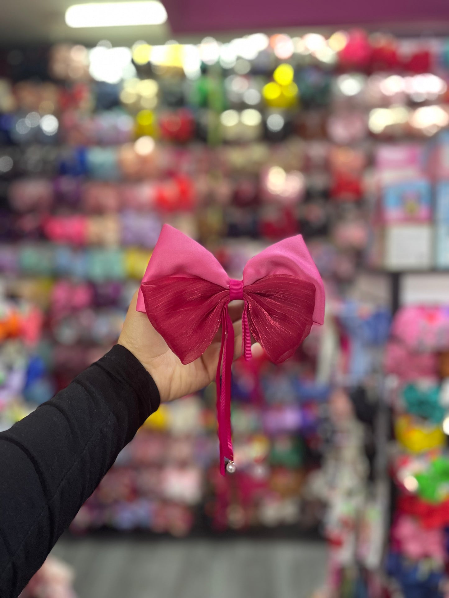 Moño Con Perla - Los Moños De Kari