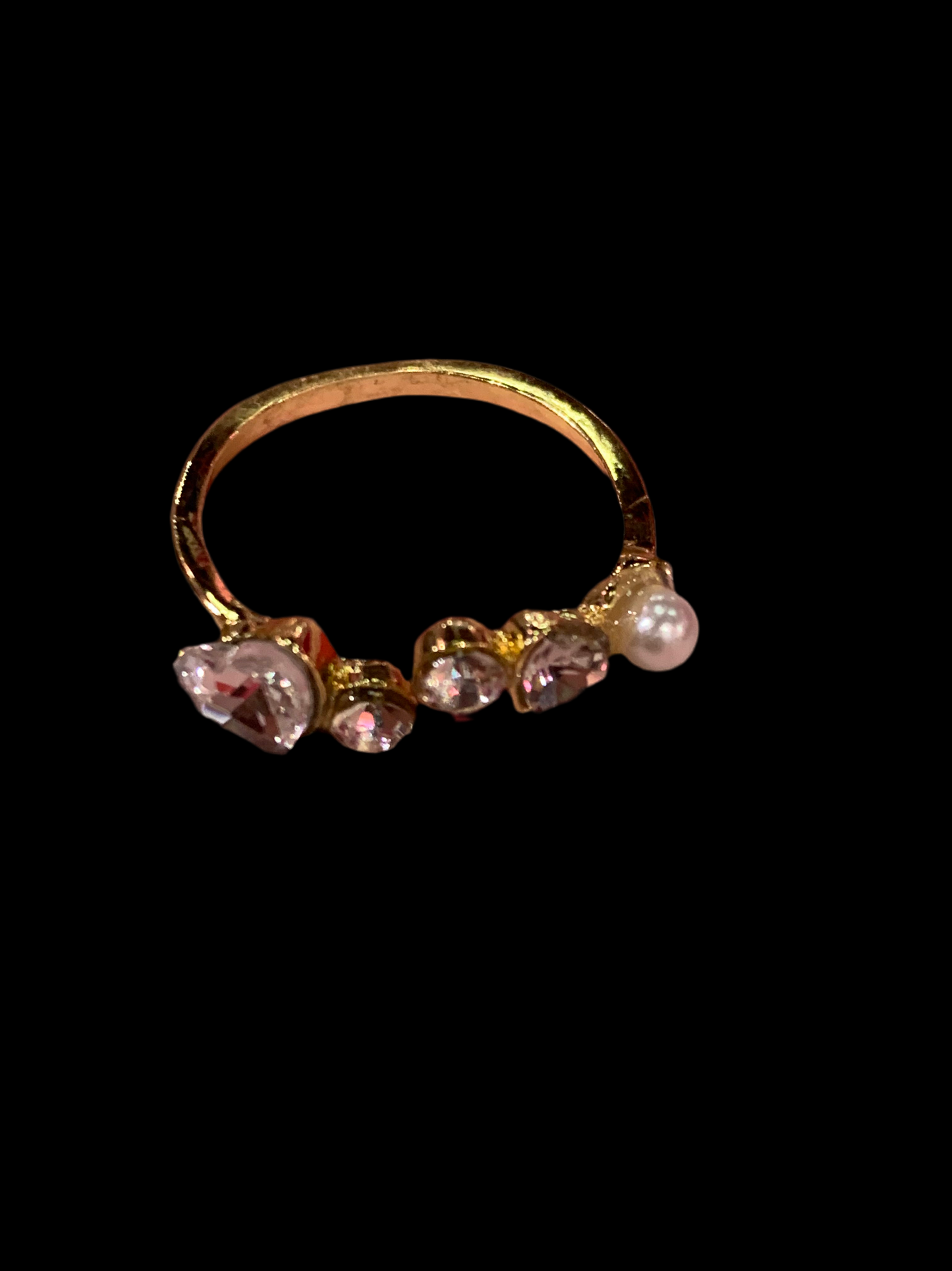 Anillo pedrería - bling bling