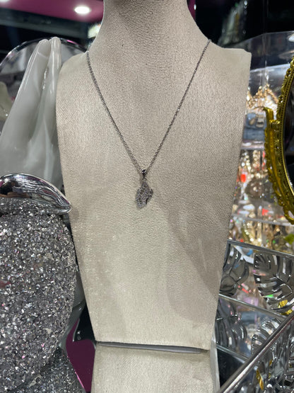 Collar de Zirconia con dije de Mariposa - Bling Bling