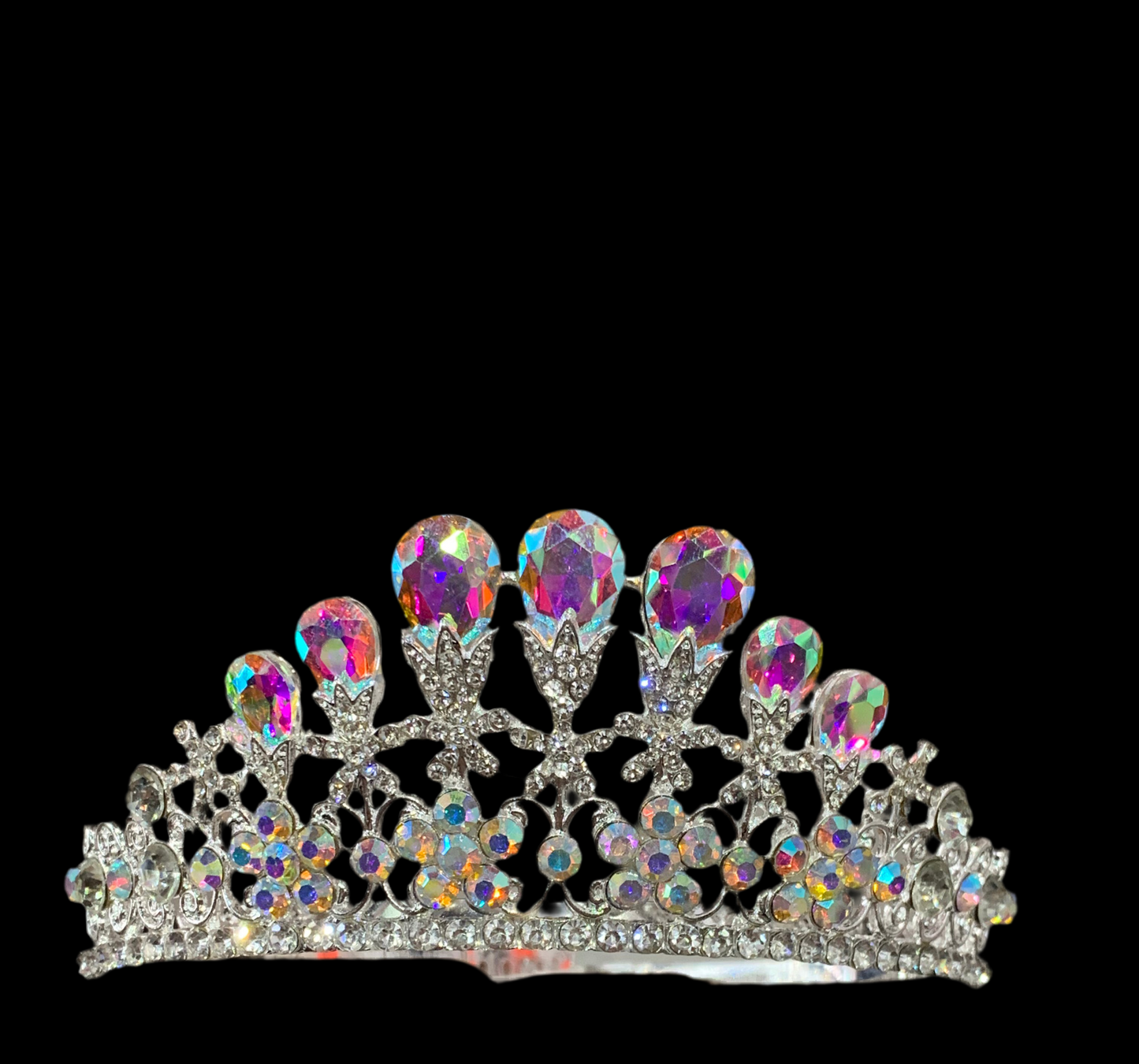 Corona princesa alta tornasol