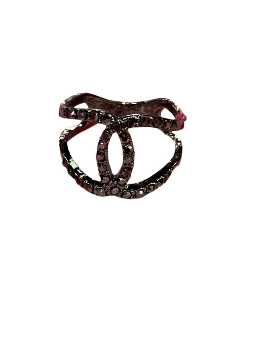 Anillo cruzado - bling bling