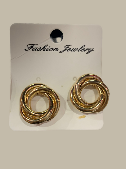 Aretes circulares - Bling Bling