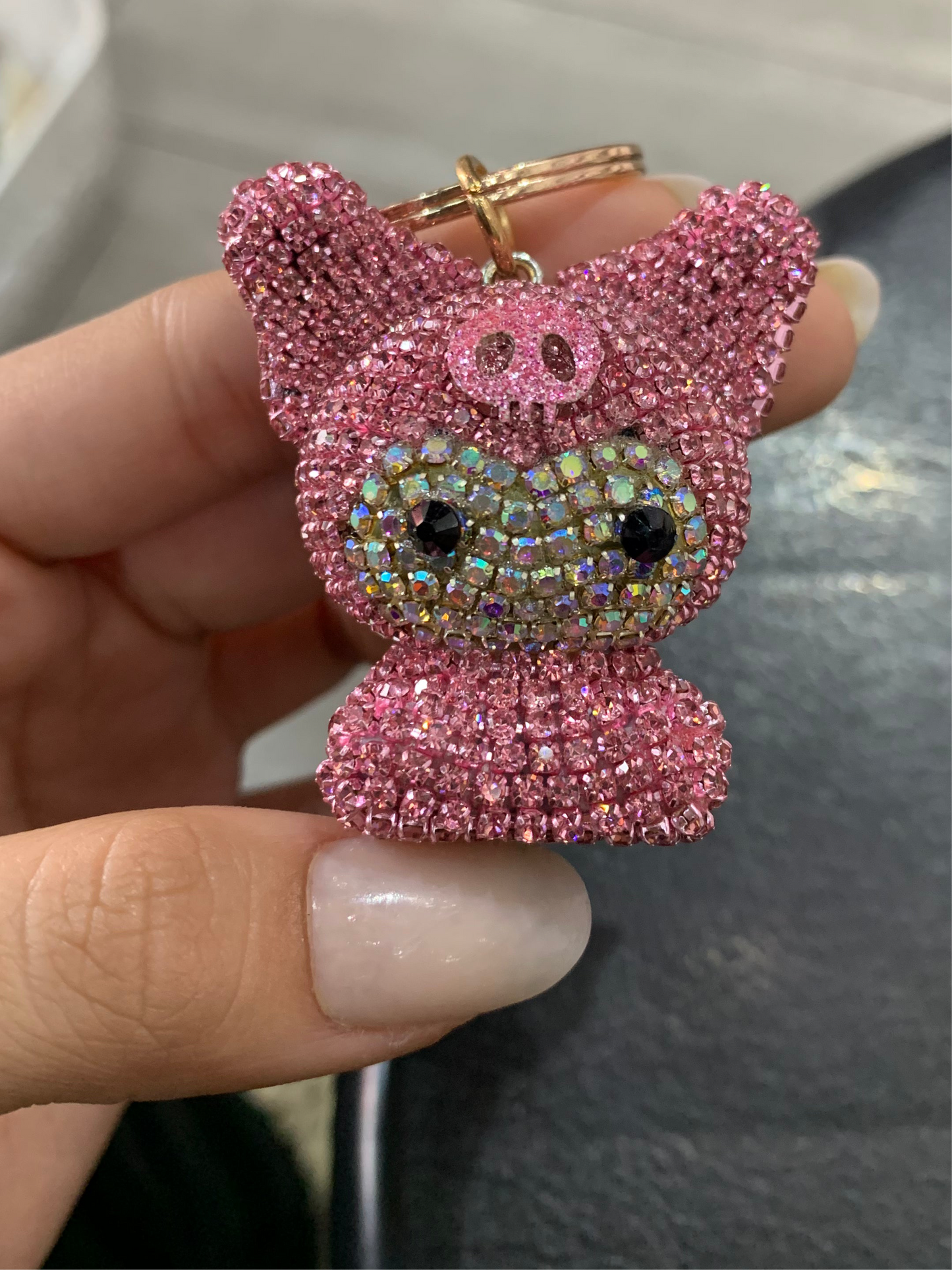 Llavero de kuromi- bling bling