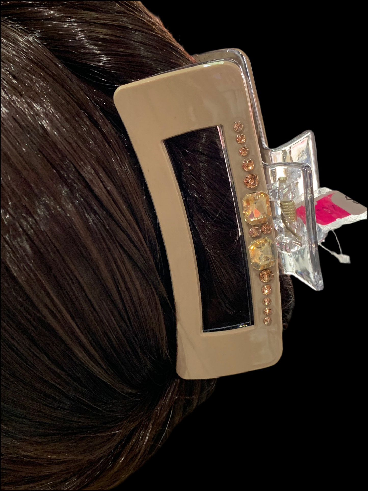 Pinza en colores neutros - Bling Bling