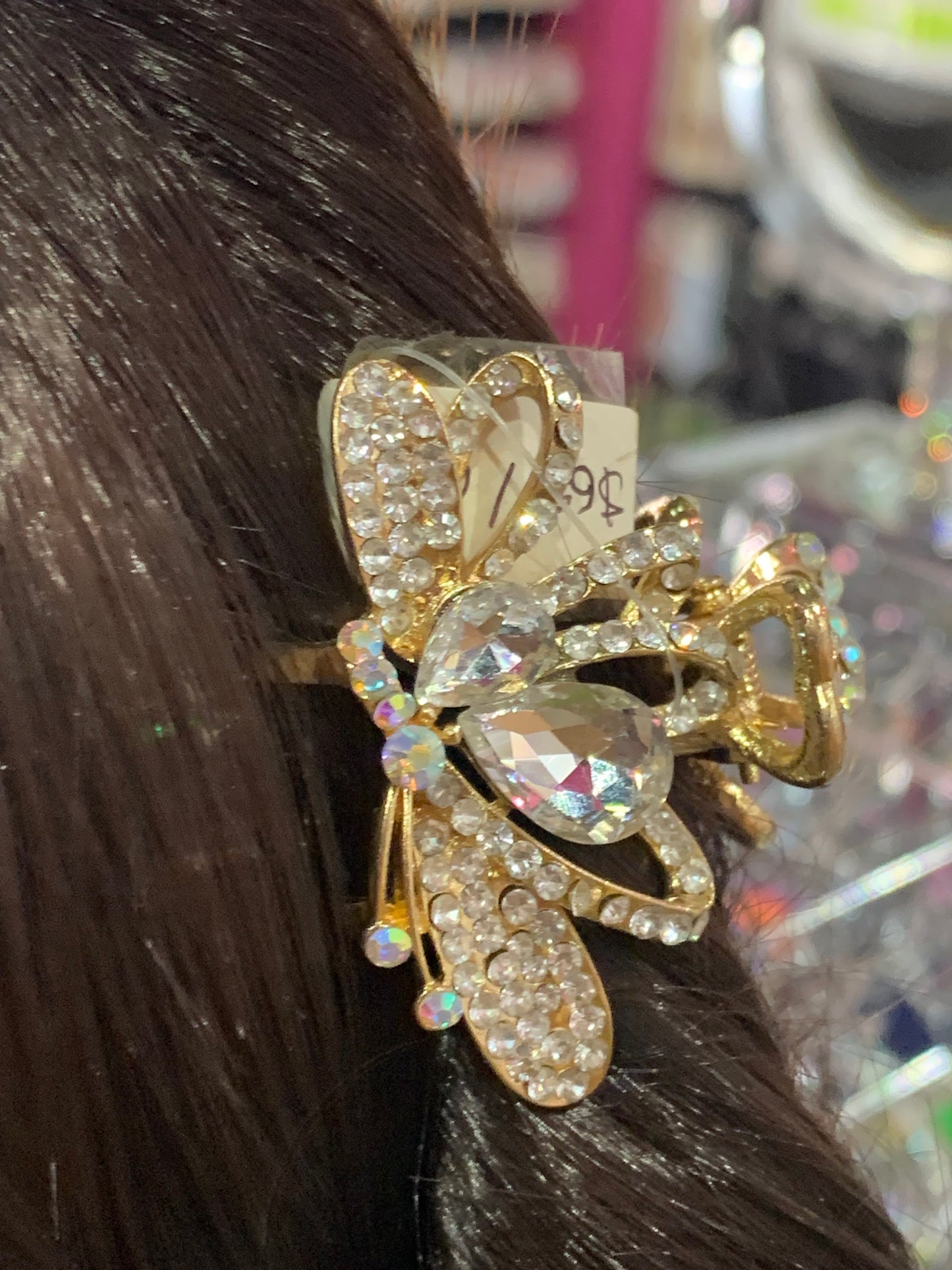 Mini pinza de mariposa - Bling Bling