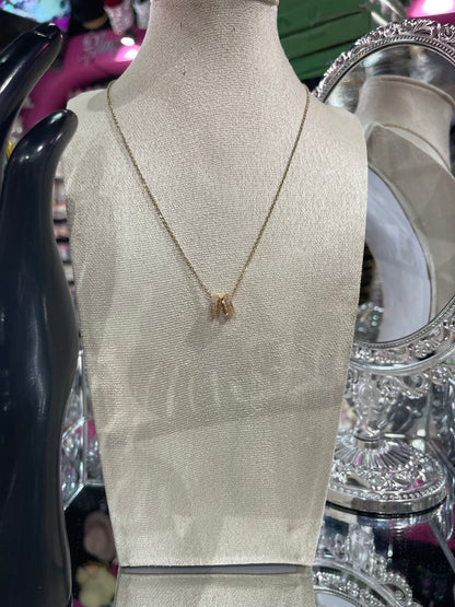 Collar de Zirconia con dijes Circulares - Bling Bling