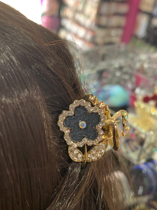Mini pinza dorado y negro - Bling Bling