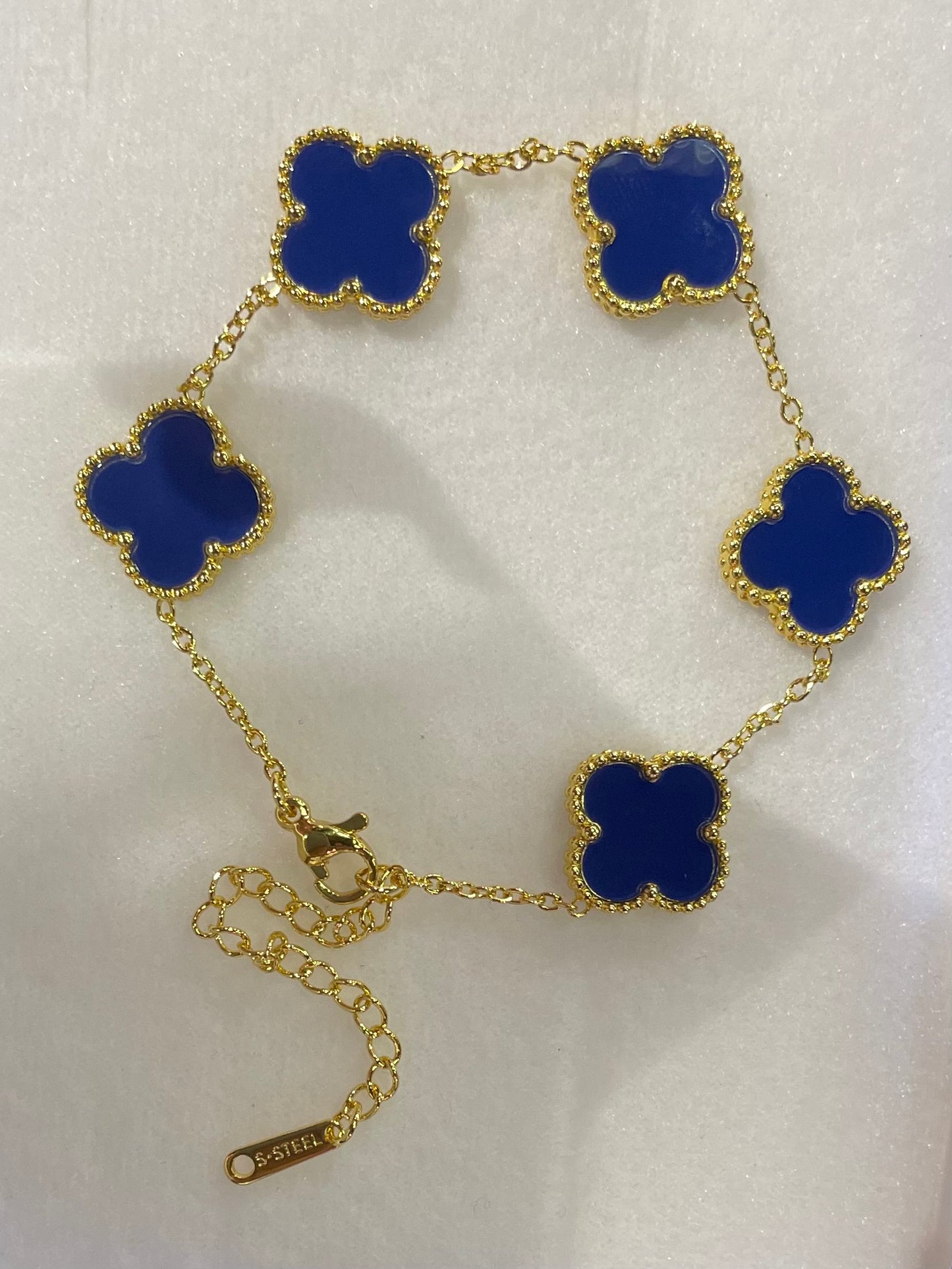 Pulsera tipo Van Cleef en Acero Inoxidable  - Bling Bling
