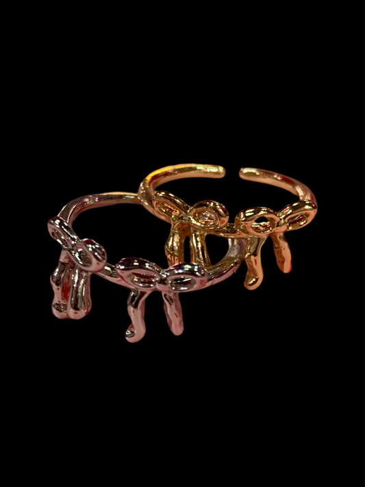 Anillo Ajustable con Moño Diseños - Bling Bling