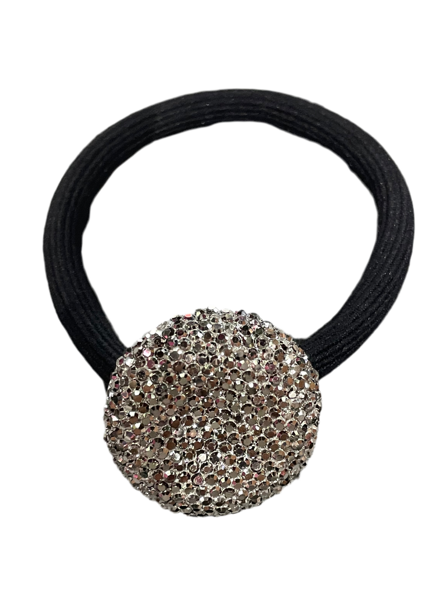 Liga para el cabello con adorno en forma circular - Bling Bling